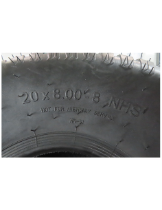 Pneu gazon - 20x800x8 - Radial - 4 plis 2