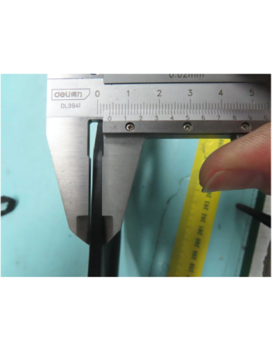 Lame supérieure gauche 46cm 5 étoiles éjection arrière - HUSQVARNA - ELECTROLUX - BERNARD LOISIRS - 186385 - 532186385