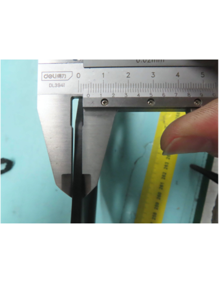 Lame supérieure gauche 46cm 5 étoiles éjection arrière - HUSQVARNA - ELECTROLUX - BERNARD LOISIRS - 186385 - 532186385