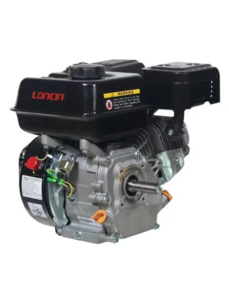 Moteur Loncin G200FA 196 cm³ 5,5 HP arbre horizontal Ø20 x 53 mm | VerdiParts