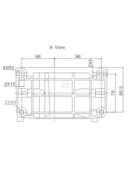Moteur Loncin G200FA 196 cm³ 5,5 HP arbre horizontal Ø20 x 53 mm | VerdiParts