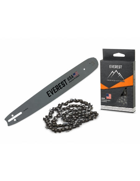 Pack guide-chaîne + chaîne EVEREST 45 cm .325" 72 maillons | VerdiParts