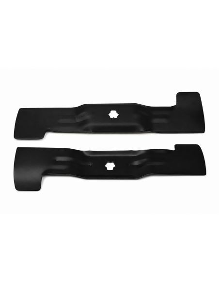 Pack 2 lames MTD 92 cm - 7420672 / 7420673 - 74204020 / 74204021 - 46,7 cm - 6 étoiles