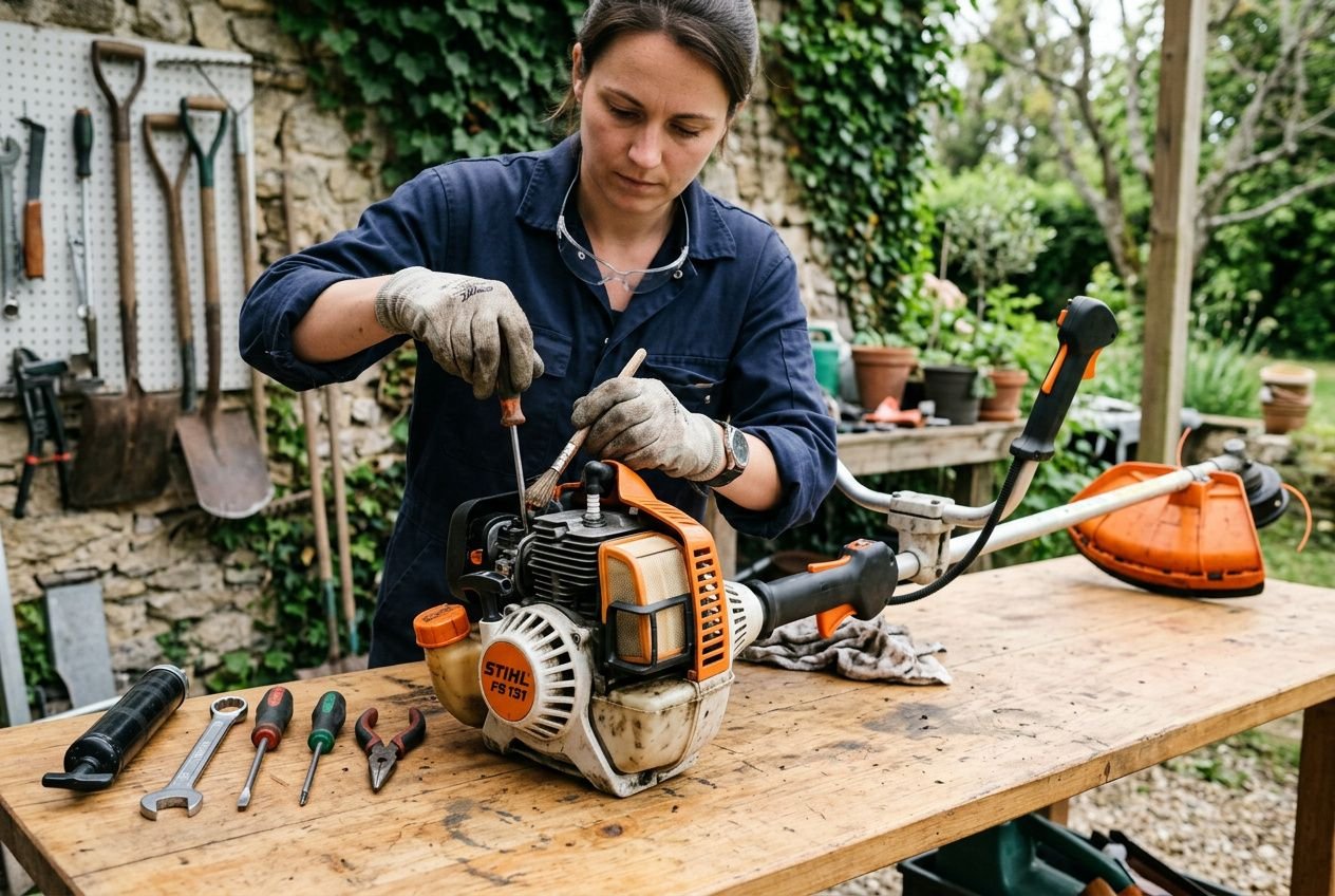 Entretien débroussailleuse : comment entretenir une débroussailleuse en 7 étapes