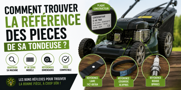 Comment trouver la référence des pièces de sa tondeuse ?
