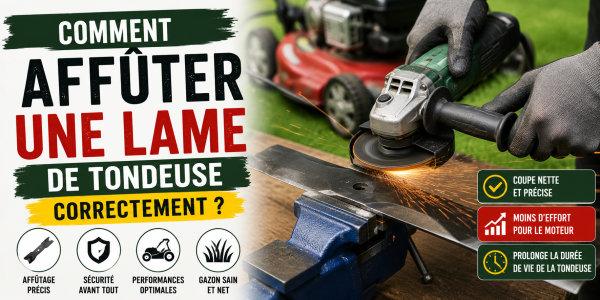 Comment affûter une lame de tondeuse correctement ?