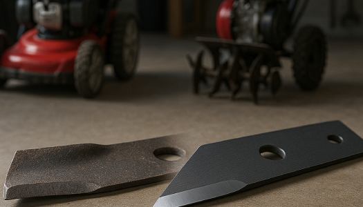 Quand faut-il changer la lame de sa tondeuse ou motoculteur ?